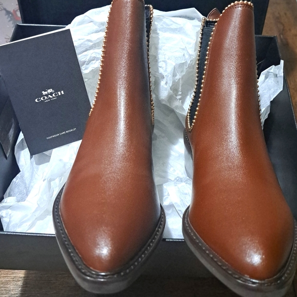 Ankle Coach boots size 7 - Picture 1 of 6